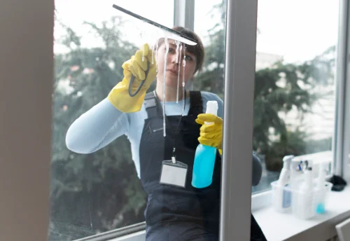Nettoyage de vitres intérieures et extérieures à Hennebont